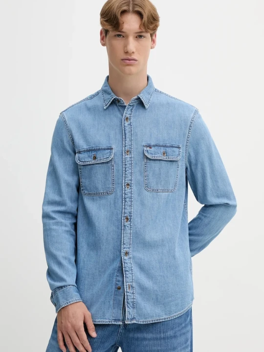 Zdjęcie produktu Tommy Jeans koszula jeansowa niebieski