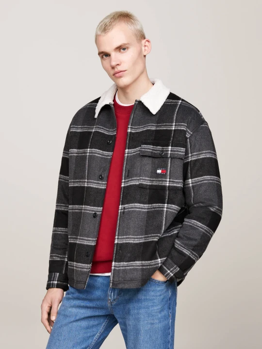 Zdjęcie produktu Tommy Jeans Koszula | Loose fit grafitowy