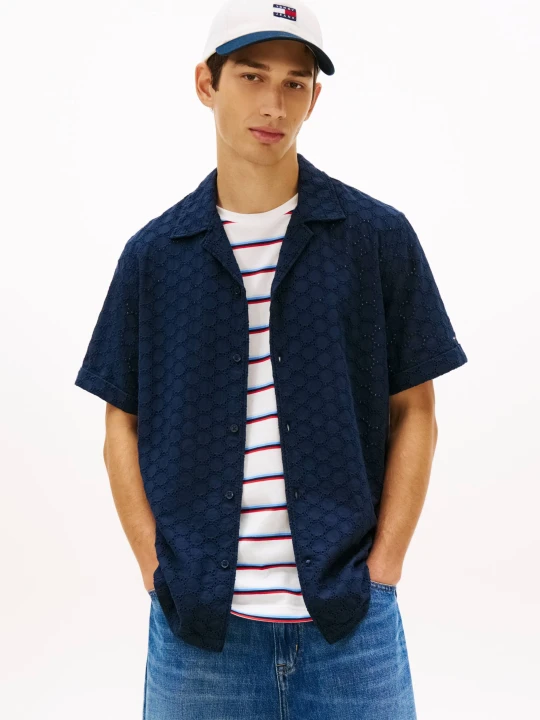 Zdjęcie produktu Tommy Jeans Koszula | Regular Fit granatowy