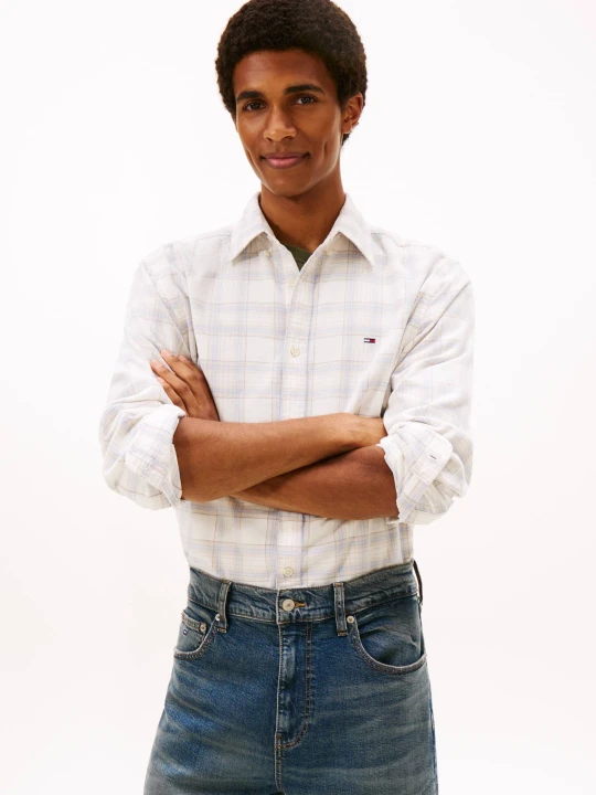 Zdjęcie produktu Tommy Jeans Koszula | Regular Fit ecru