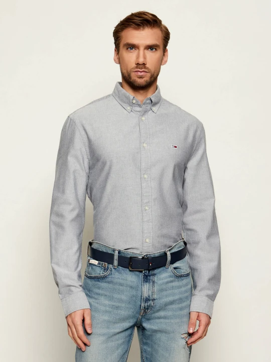 Zdjęcie produktu Tommy Jeans Koszula | Regular Fit | oxford granatowy
