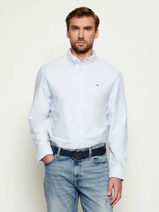 Zdjęcie produktu Tommy Jeans Koszula | Regular Fit | oxford błękitny
