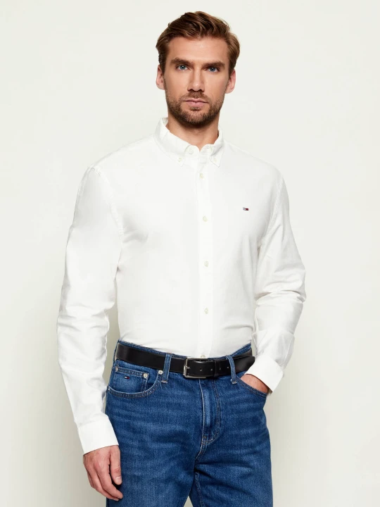 Zdjęcie produktu Tommy Jeans Koszula | Regular Fit | oxford biały