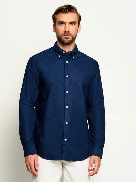 Zdjęcie produktu Tommy Jeans Koszula | Regular Fit | oxford granatowy