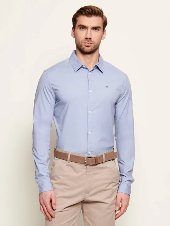 Zdjęcie produktu Tommy Jeans Koszula | Slim Fit błękitny