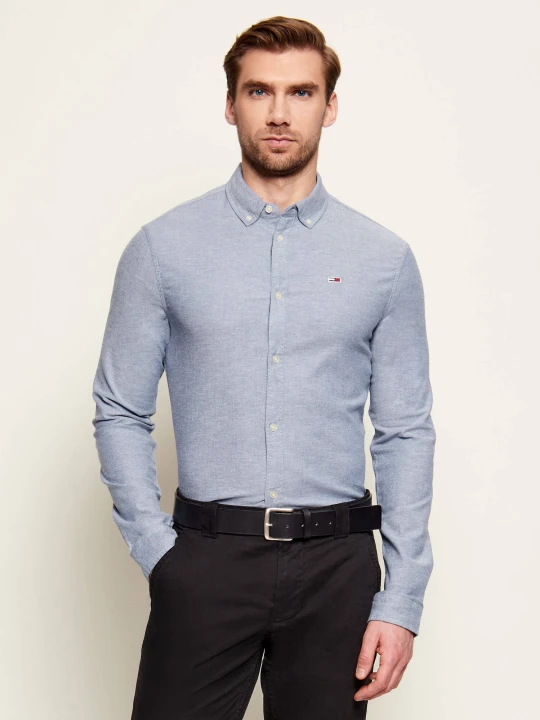 Zdjęcie produktu Tommy Jeans Koszula | Slim Fit | oxford niebieski