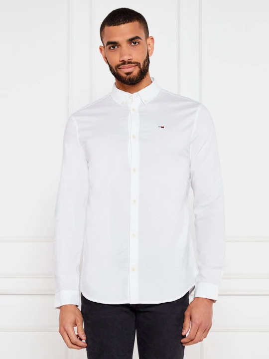 Zdjęcie produktu Tommy Jeans Koszula | Slim Fit | oxford biały
