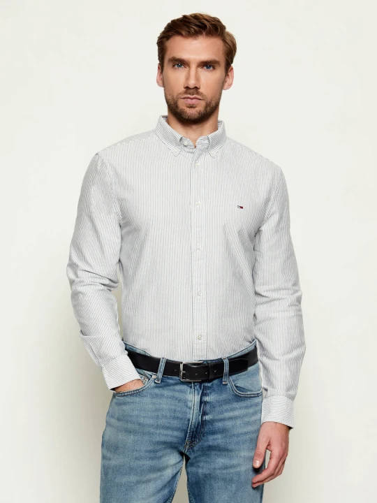 Zdjęcie produktu Tommy Jeans Koszula | Slim Fit | oxford biały