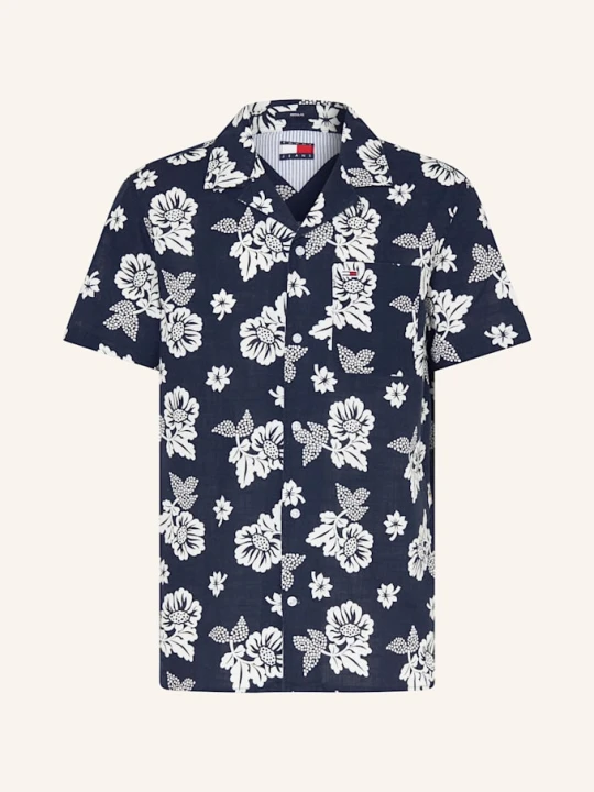 Zdjęcie produktu Tommy Jeans Koszula Z Klapami Comfort Fit blau