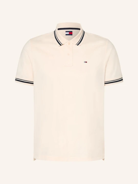 Zdjęcie produktu Tommy Jeans Koszulka Polo Z Dżerseju beige