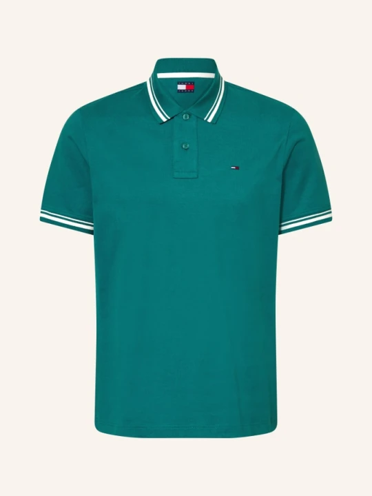 Zdjęcie produktu Tommy Jeans Koszulka Polo Z Dżerseju gruen niebieski