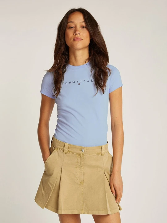Zdjęcie produktu TOMMY JEANS Koszulka w kolorze błękitnym rozmiar: L