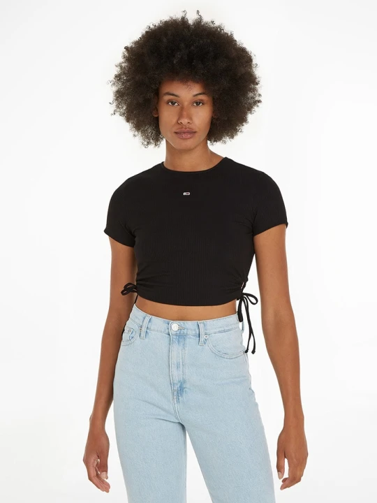 Zdjęcie produktu TOMMY JEANS Koszulka w kolorze czarnym rozmiar: M