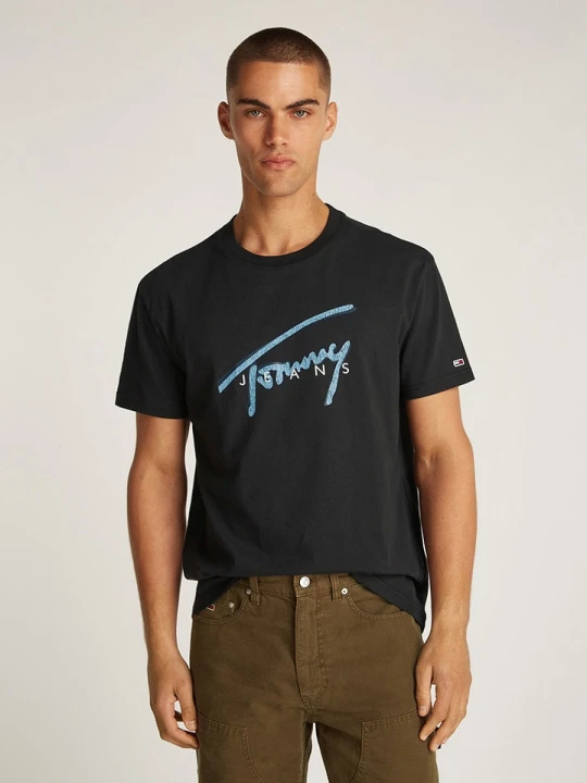 Zdjęcie produktu TOMMY JEANS Koszulka w kolorze czarnym rozmiar: L