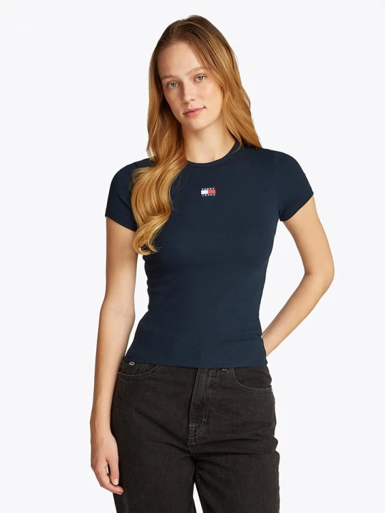 Zdjęcie produktu TOMMY JEANS Koszulka w kolorze granatowym rozmiar: L