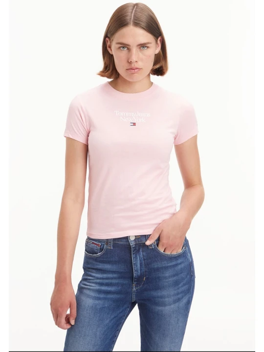 Zdjęcie produktu TOMMY JEANS Koszulka w kolorze jasnoróżowym rozmiar: M