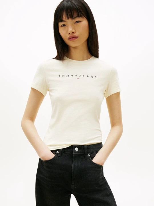 Zdjęcie produktu TOMMY JEANS Koszulka w kolorze kremowym rozmiar: XXL