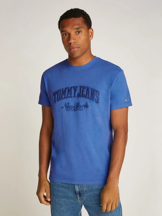 Zdjęcie produktu TOMMY JEANS Koszulka w kolorze niebieskim rozmiar: 3XL