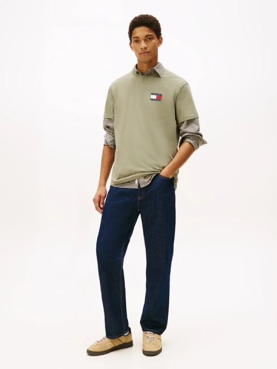 Zdjęcie produktu TOMMY JEANS Koszulka w kolorze oliwkowym rozmiar: 3XL