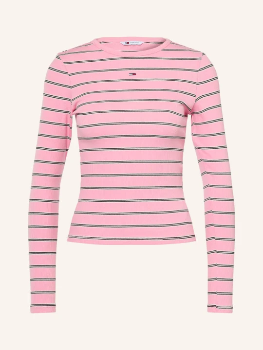Zdjęcie produktu Tommy Jeans Koszulka Z Długim Rękawem pink niebieski