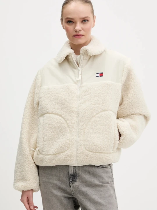 Zdjęcie produktu Tommy Jeans kurtka beżowy