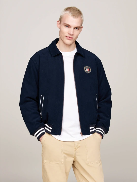 Zdjęcie produktu Tommy Jeans Kurtka bomber | Loose fit granatowy