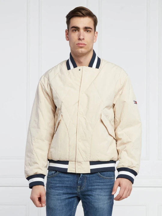 Zdjęcie produktu Tommy Jeans Kurtka bomber | Regular Fit kremowy