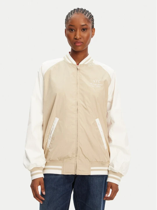 Zdjęcie produktu Tommy Jeans Kurtka bomber Souvenir DW0DW21432 Beżowy