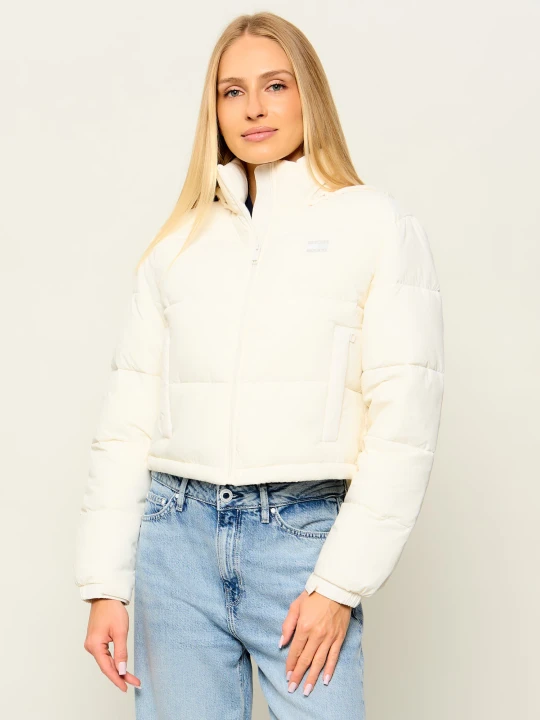 Zdjęcie produktu Tommy Jeans Kurtka | Cropped Fit ecru