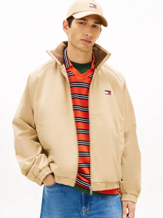 Zdjęcie produktu Tommy Jeans Kurtka ESSENTIAL | Regular Fit beżowy