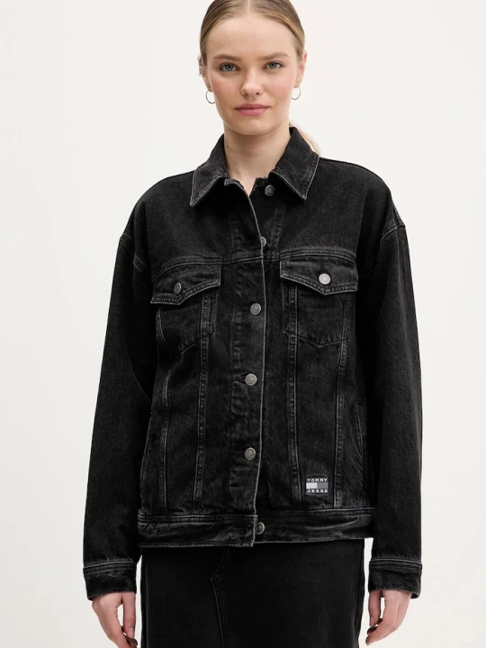 Zdjęcie produktu Tommy Jeans kurtka jeansowa czarny