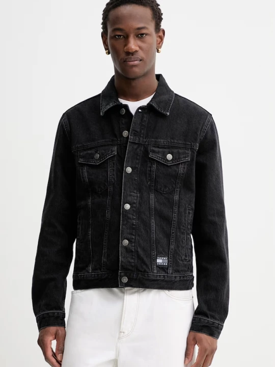 Zdjęcie produktu Tommy Jeans kurtka jeansowa czarny