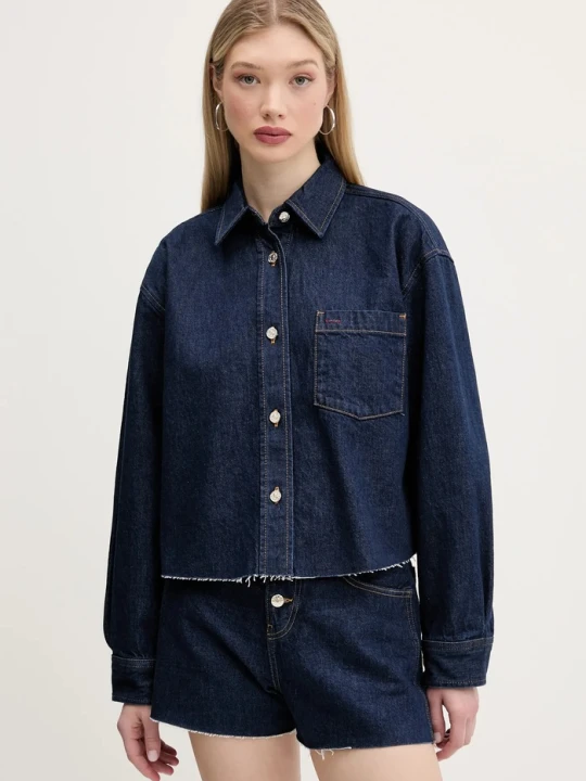 Zdjęcie produktu Tommy Jeans kurtka jeansowa granatowy