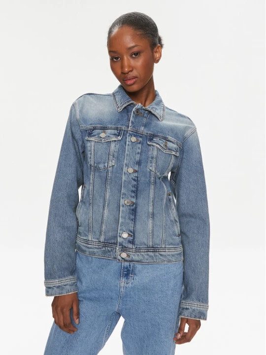 Zdjęcie produktu Tommy Jeans Kurtka jeansowa DW0DW16994 Niebieski Regular Fit