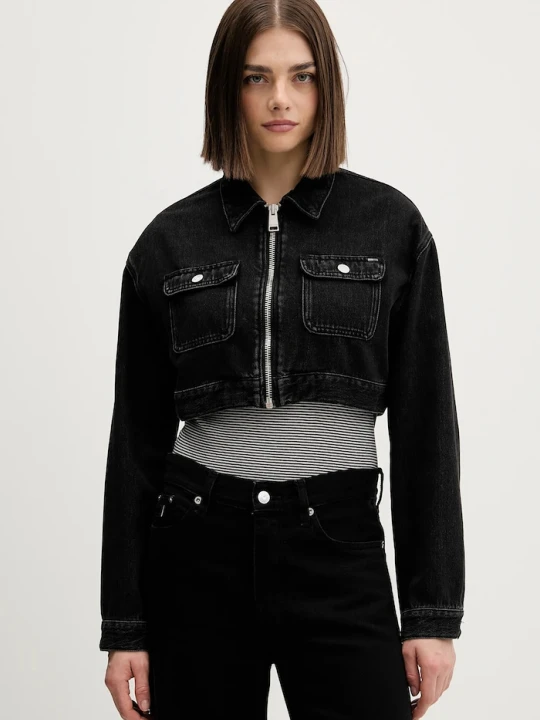 Zdjęcie produktu Tommy Jeans kurtka jeansowa czarny