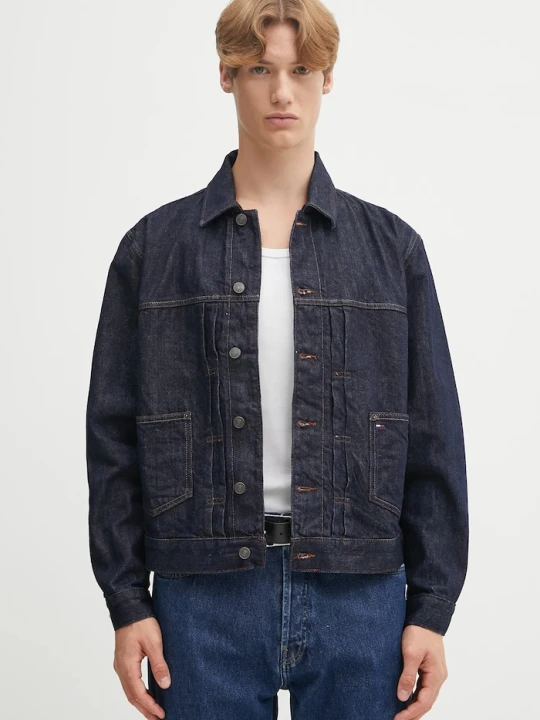 Zdjęcie produktu Tommy Jeans kurtka jeansowa granatowy
