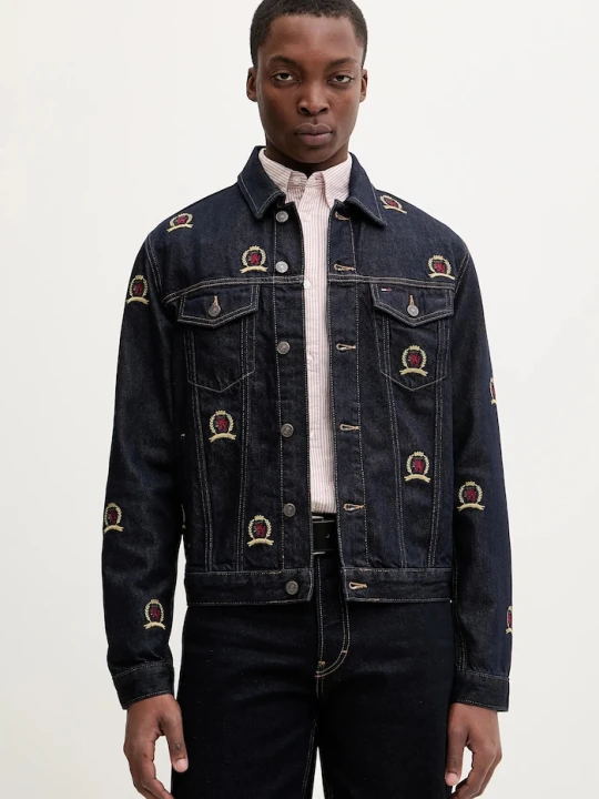 Zdjęcie produktu Tommy Jeans kurtka jeansowa granatowy