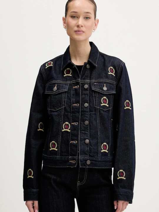 Zdjęcie produktu Tommy Jeans kurtka jeansowa granatowy