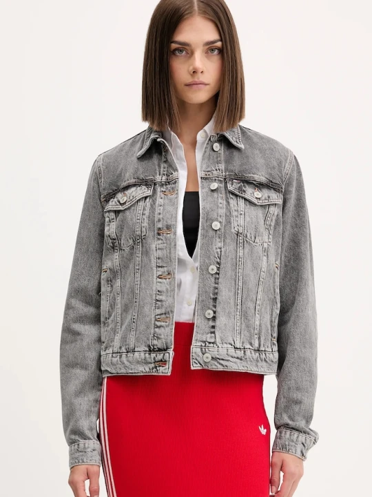 Zdjęcie produktu Tommy Jeans kurtka jeansowa szary