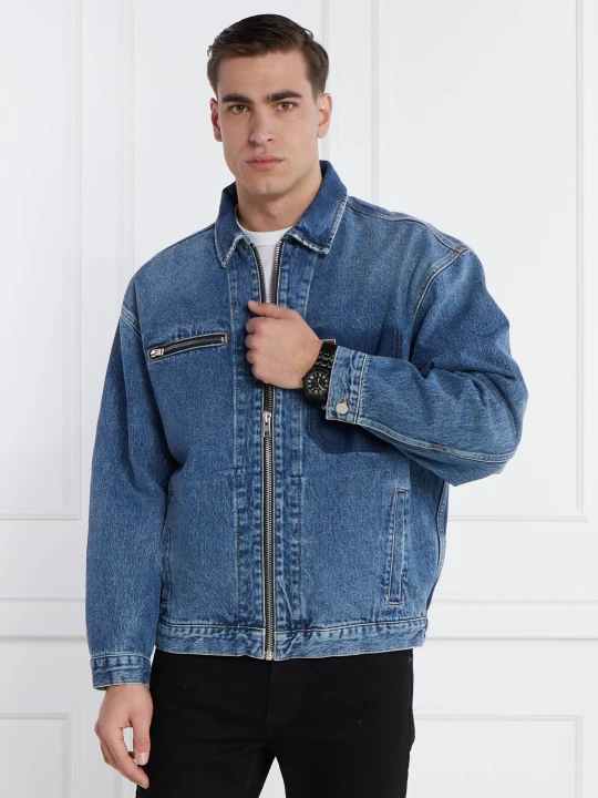 Zdjęcie produktu Tommy Jeans Kurtka jeansowa | Oversize fit niebieski