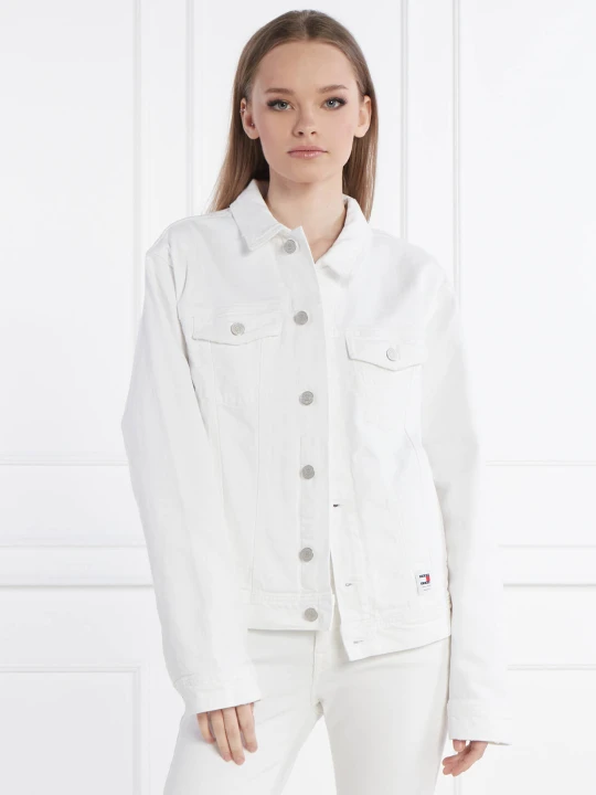 Zdjęcie produktu Tommy Jeans Kurtka jeansowa | Regular Fit biały