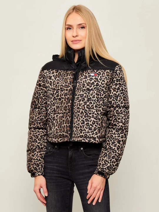 Zdjęcie produktu Tommy Jeans Kurtka | Loose fit brązowy