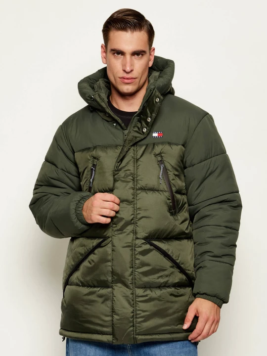 Zdjęcie produktu Tommy Jeans Kurtka | Loose fit zielony