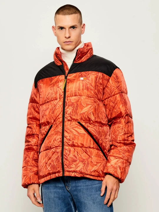 Zdjęcie produktu Tommy Jeans Kurtka | Loose fit pomarańczowy