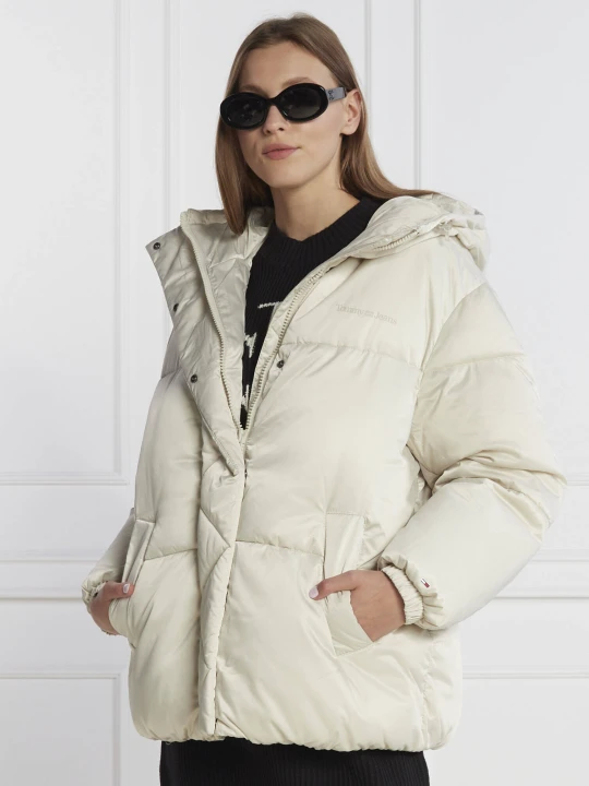 Zdjęcie produktu Tommy Jeans Kurtka | Oversize fit ecru