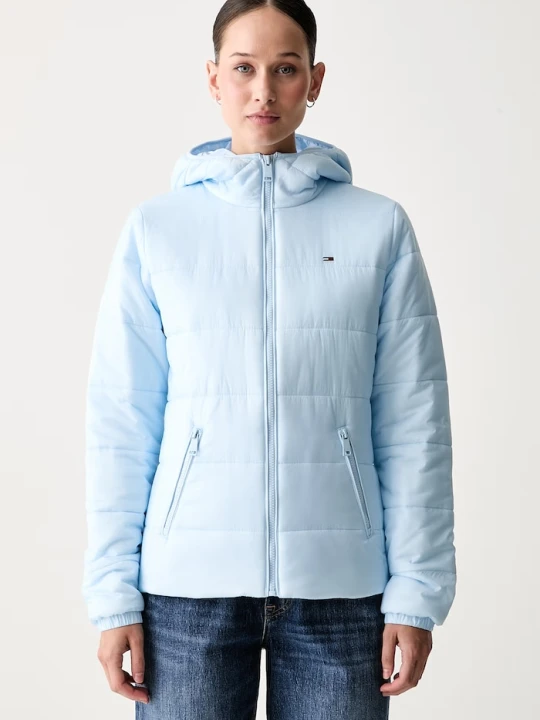 Zdjęcie produktu Tommy Jeans kurtka pikowana damska niebieski