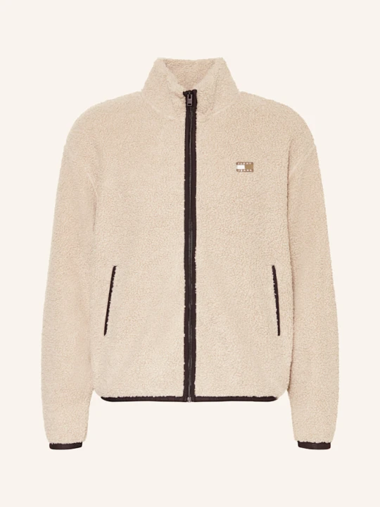 Zdjęcie produktu Tommy Jeans Kurtka Pluszowa beige JASNOBRĄZOWY