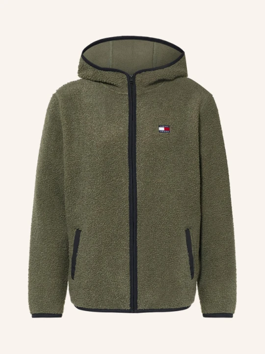 Zdjęcie produktu Tommy Jeans Kurtka Pluszowa gruen OLIWKOWY