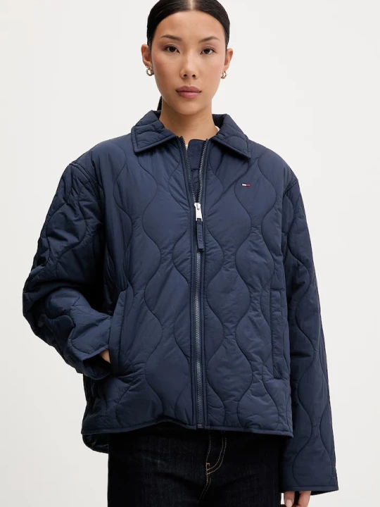 Zdjęcie produktu Tommy Jeans kurtka przejściowa damska granatowy