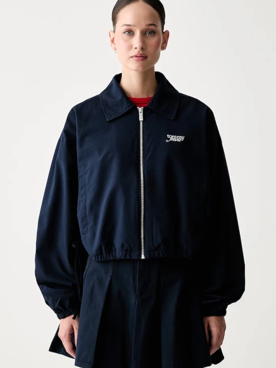 Zdjęcie produktu Tommy Jeans kurtka przejściowa damska granatowy